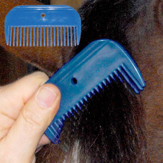 Intrepid International Small Blue Plastic Mane Comb