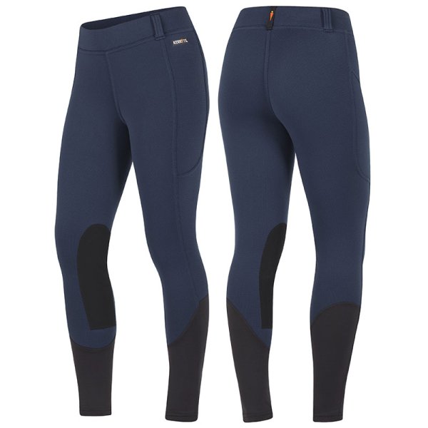 KERRITS Kids Sit Tight Wind Pro X-Small Knee Patch Tights