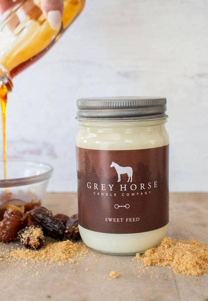 Sweet Feed Soy Candle - SCENT OF THE MONTH
