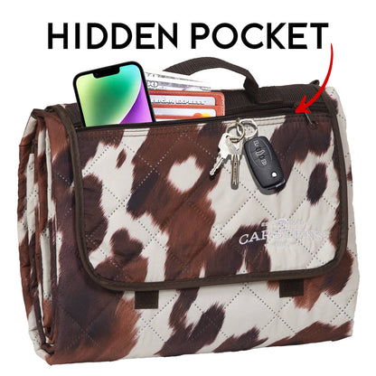 Cowhide Printed Picnic Blanket