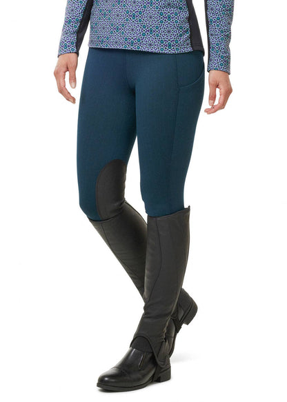 Fleece Lite II Knee Patch Riding Tight - Riders Choice Supply Co
