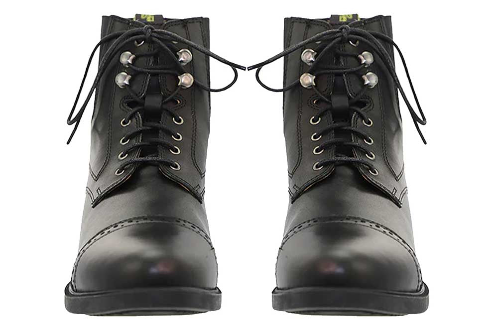 Lace-Up Synthetic Leather Paddock Boots - Riders Choice Supply Co