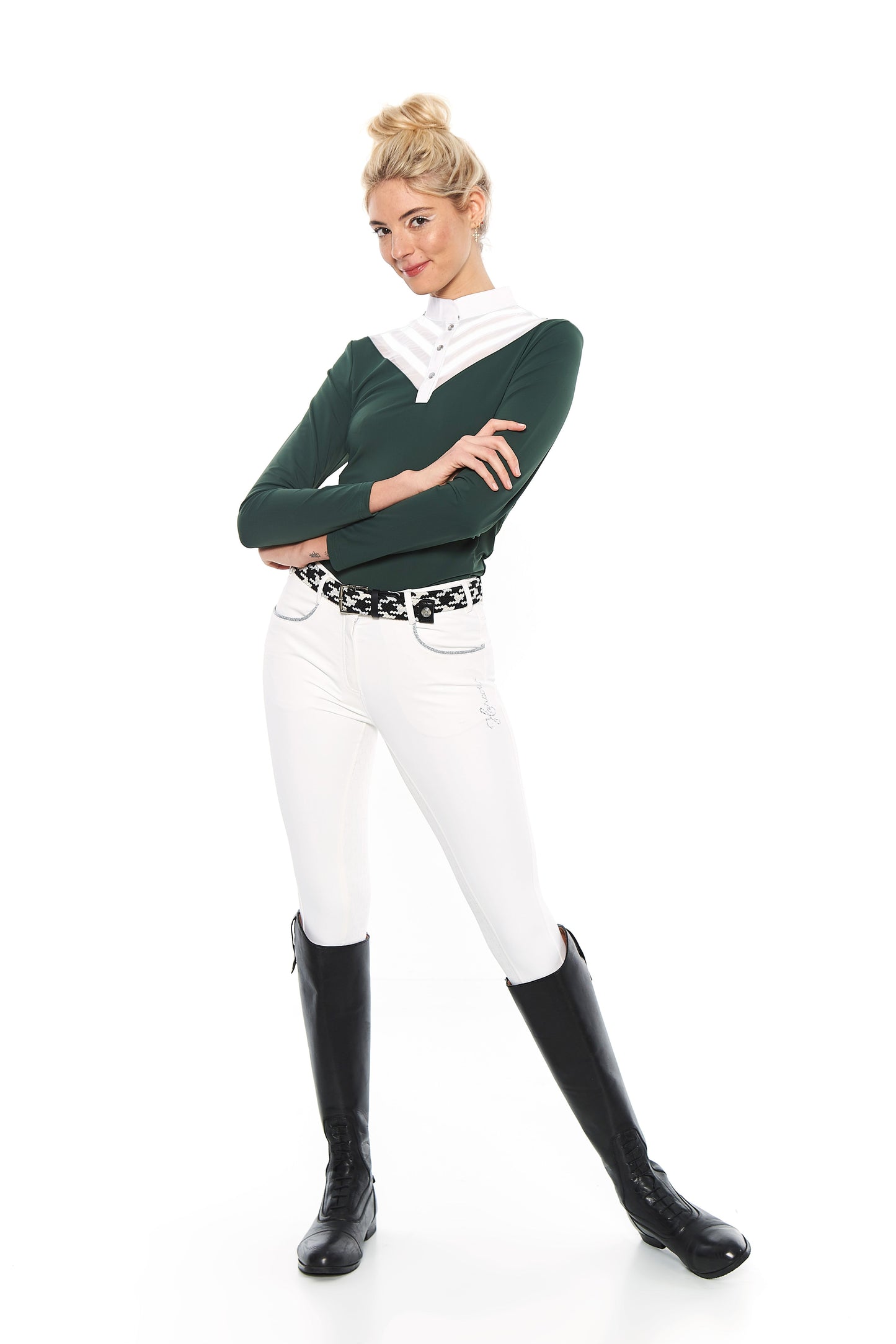 'Dancing' Womens Long Sleeve Competition Shirt - Riders Choice Supply Co