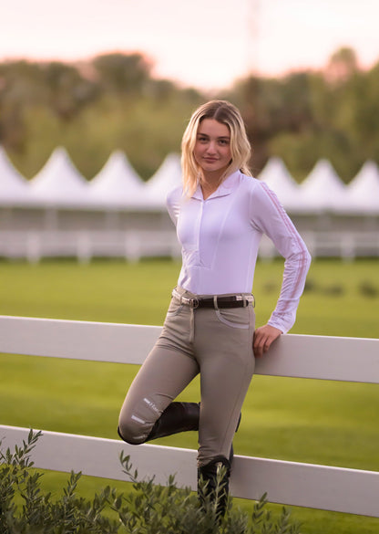 Cassi Womens Long Sleeve Competition Shirt - Riders Choice Supply Co