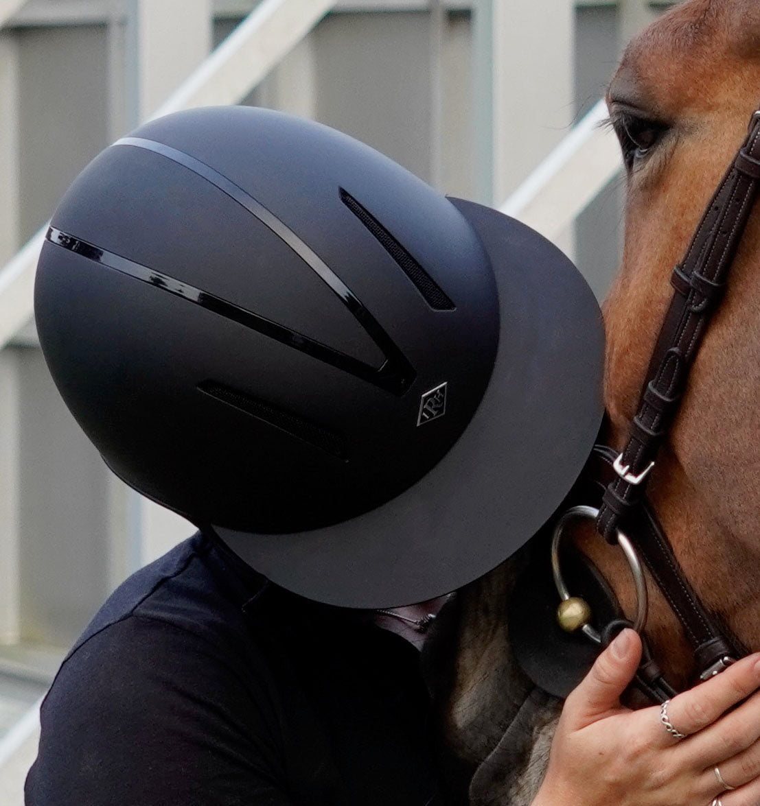 NEW F1 WIDE BRIM HELMET by IRH - Riders Choice Supply Co