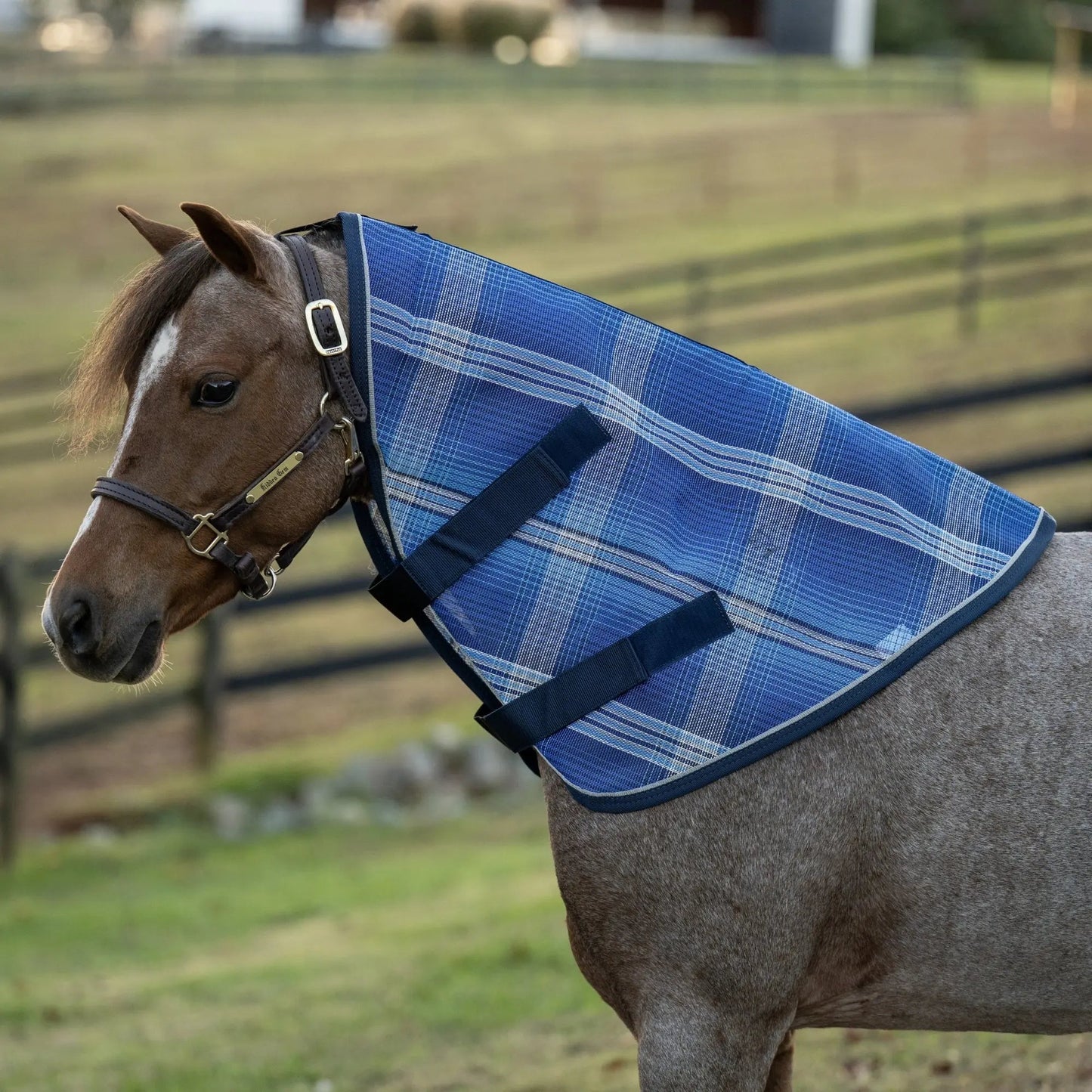 Pony Protective Neck Cover - Pairs with Fly Sheet - 73% UV Blocking - Riders Choice Supply Co