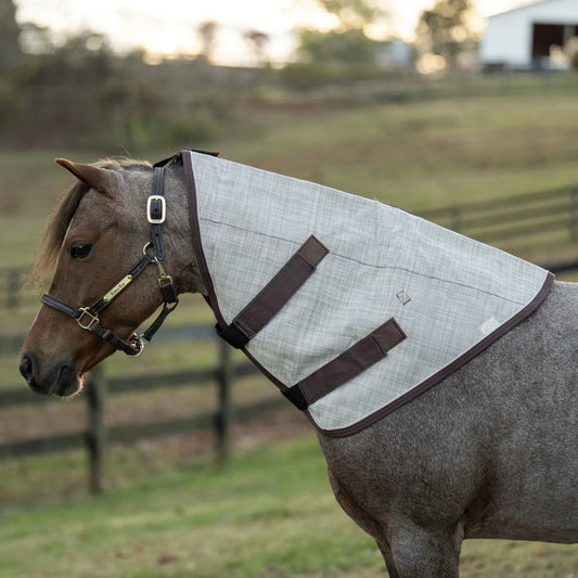 Pony Protective Neck Cover - Pairs with Fly Sheet - 73% UV Blocking - Riders Choice Supply Co