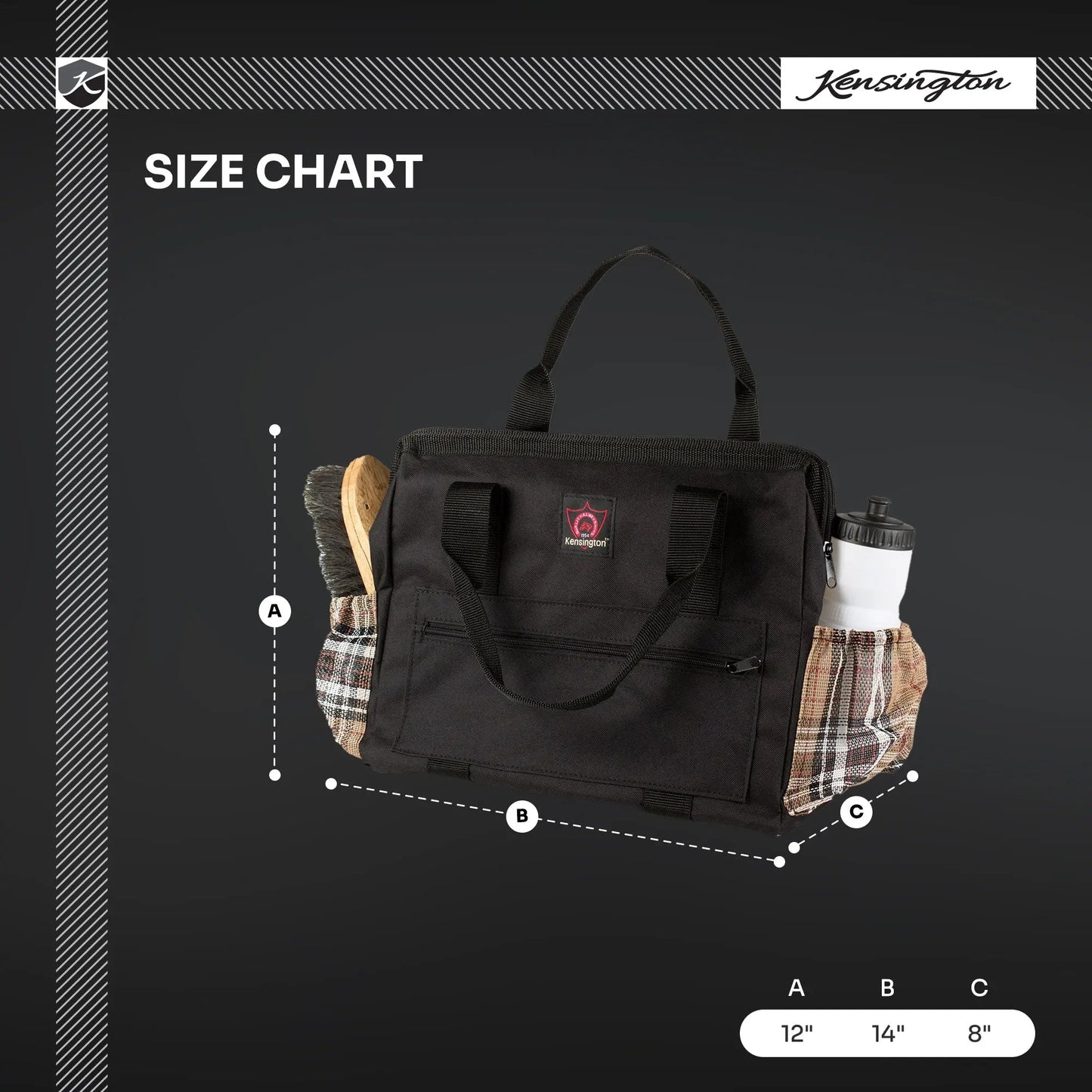 Zipper Show Tote - Riders Choice Supply Co