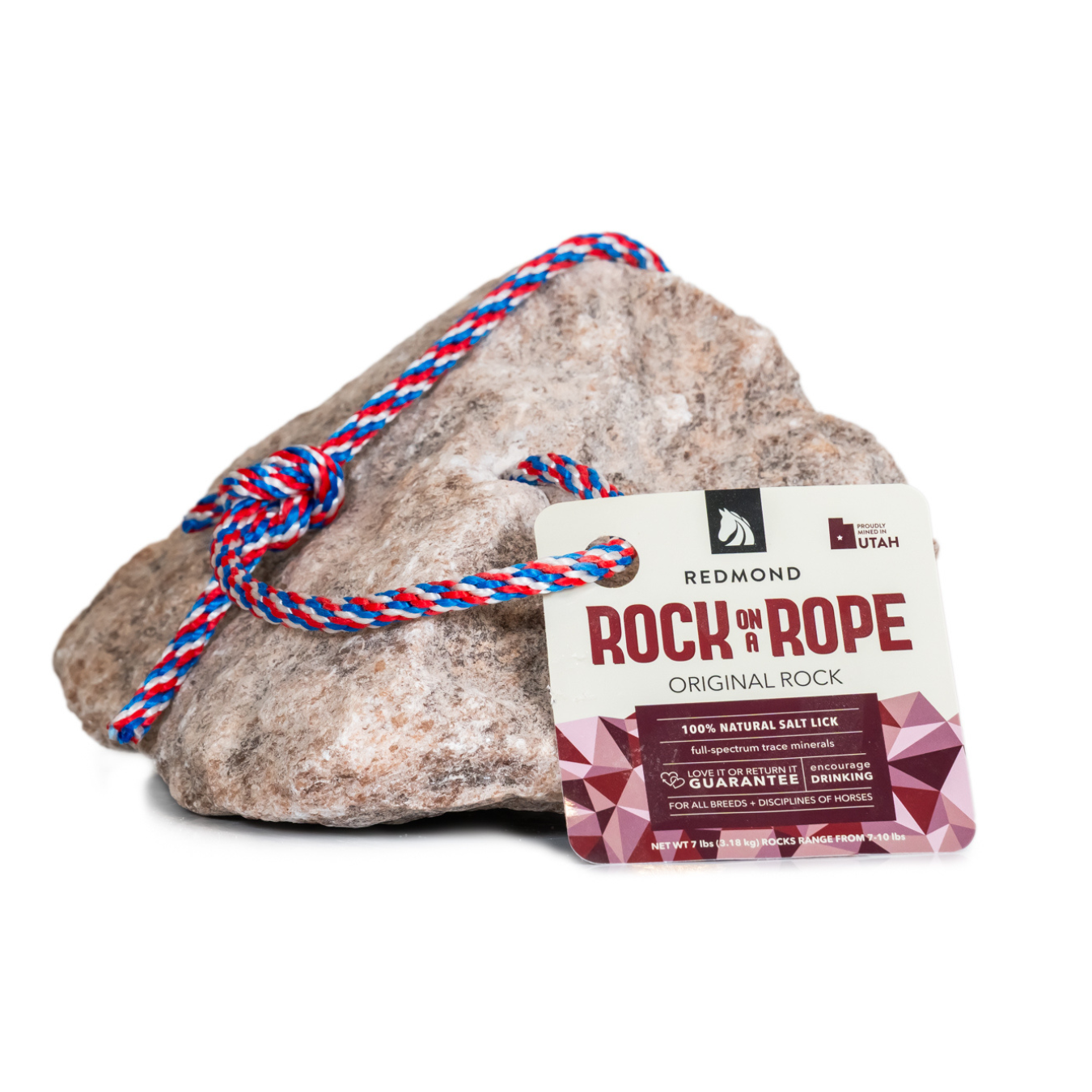 Redmond Rock® - Mined Horse Salt Lick - Riders Choice Supply Co