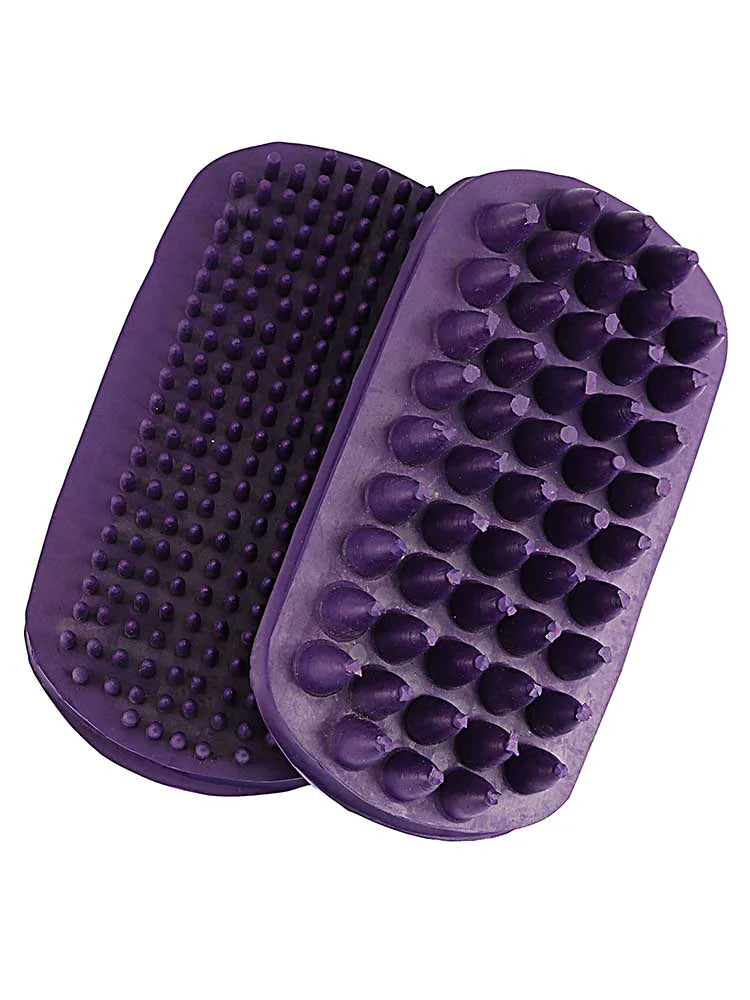 Grewal Equestrian Velvet Touch Curry Set - Riders Choice Supply Co