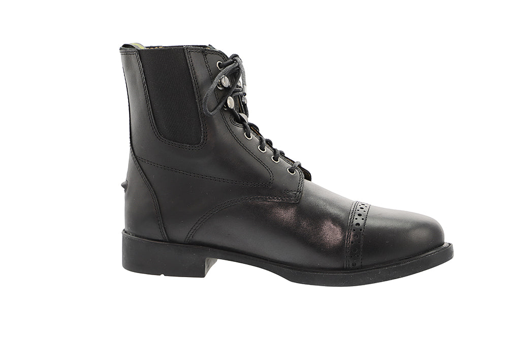 Lace-Up Synthetic Leather Paddock Boots - Riders Choice Supply Co