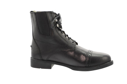 Lace-Up Synthetic Leather Paddock Boots - Riders Choice Supply Co