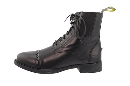 Lace-Up Synthetic Leather Paddock Boots - Riders Choice Supply Co