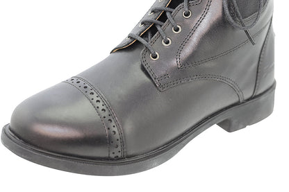 Lace-Up Leather Paddock Boots - Riders Choice Supply Co