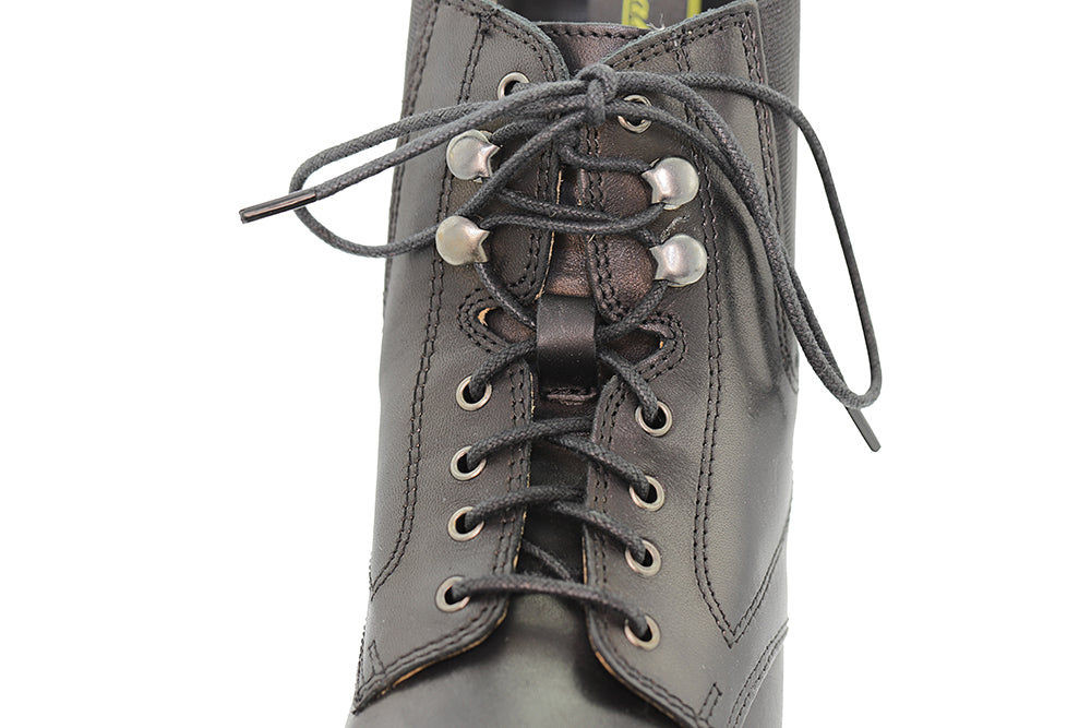 Lace-Up Synthetic Leather Paddock Boots - Riders Choice Supply Co