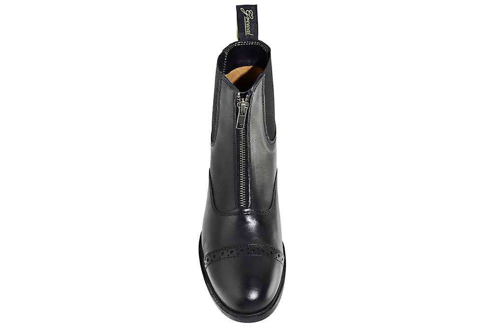 Zip-Up Leather Paddock Boots - Riders Choice Supply Co