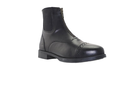 Zip-Up Leather Paddock Boots - Riders Choice Supply Co