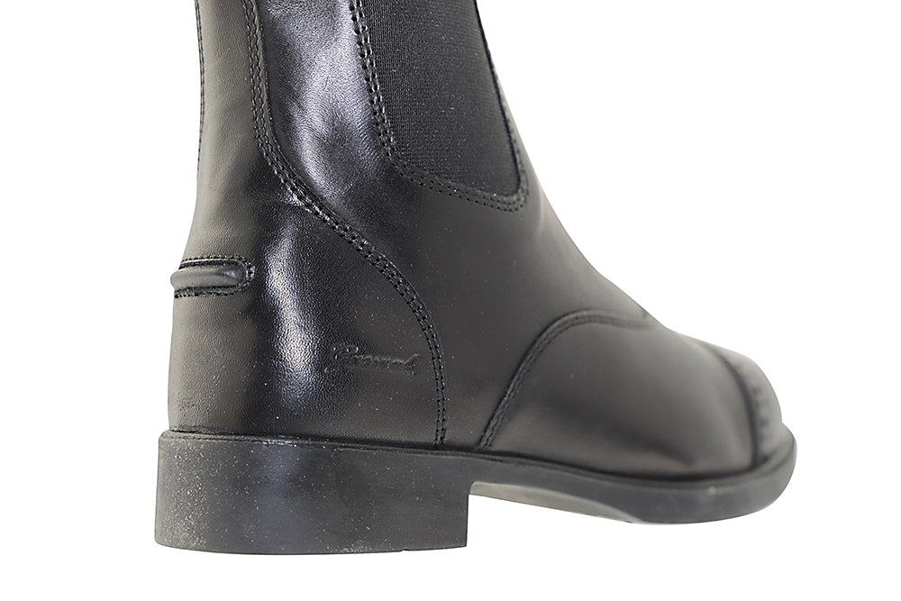 Zip-Up Synthetic Leather Paddock Boots - Riders Choice Supply Co