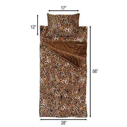 Leopard Slumber Bag