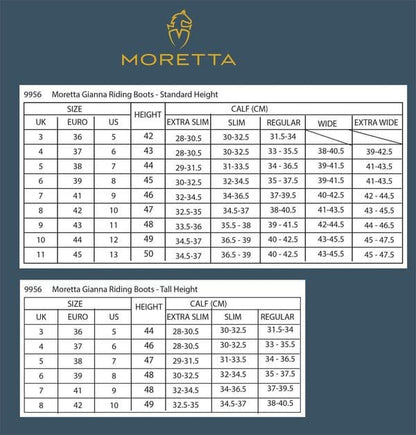 Shires Moretta Ortona Standard Riding Boots - Riders Choice Supply Co