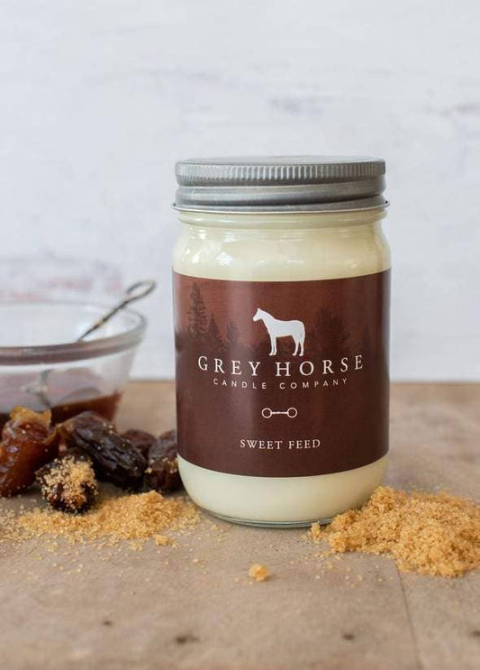 Sweet Feed Soy Candle - SCENT OF THE MONTH
