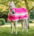 Horseware Newmarket Fleece Cooler 66" Pink - Riders Choice Supply Co