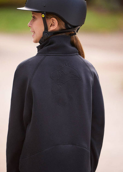 Kids Etched Equine Half Zip Sweatshirt - Riders Choice Supply Co