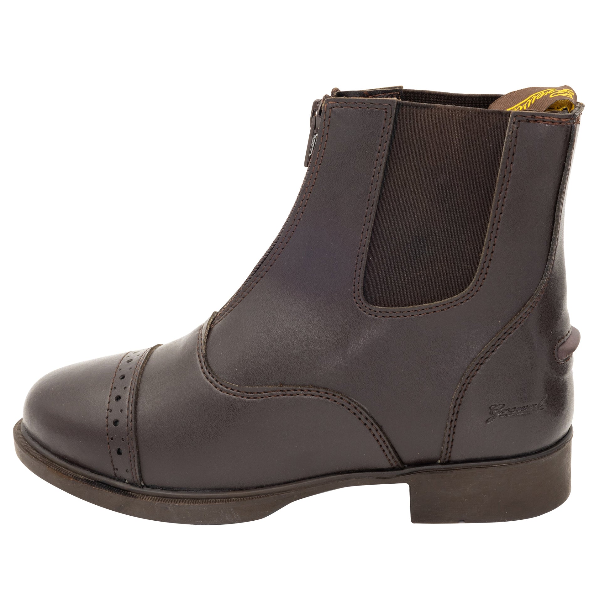 Children's Zip Up Synthetic Paddock Boots - Riders Choice Supply Co