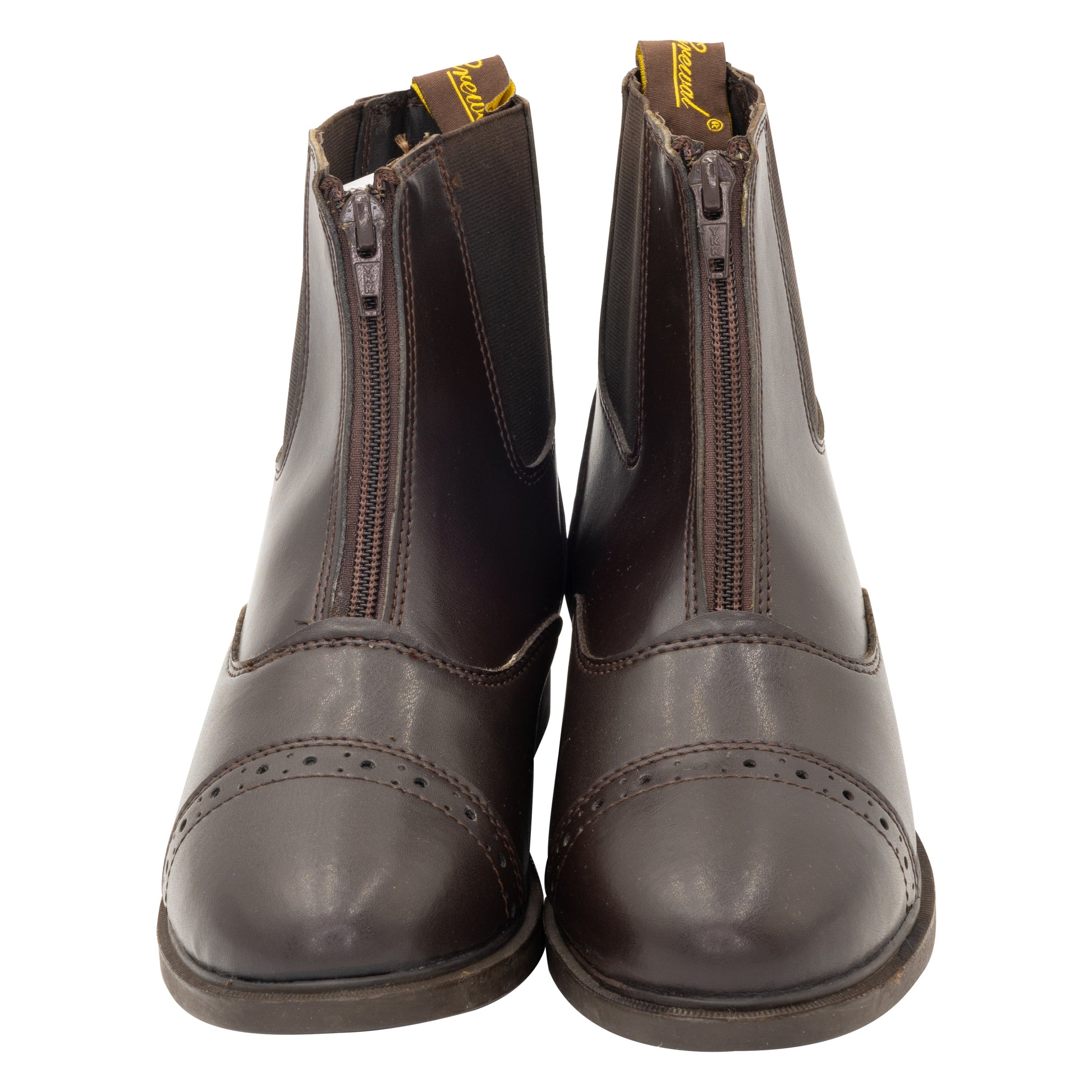 Children's Zip Up Synthetic Paddock Boots - Riders Choice Supply Co