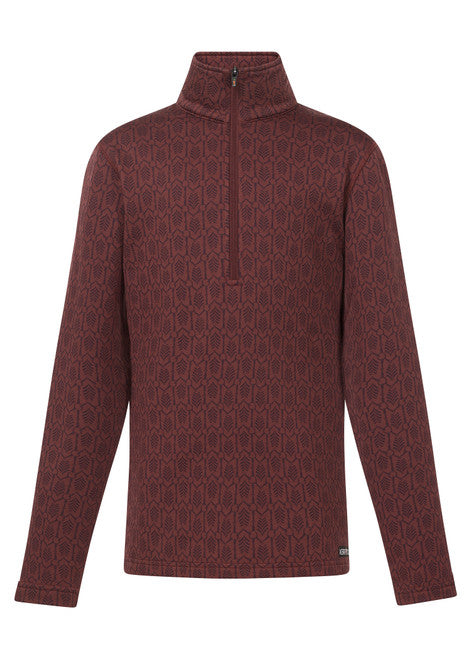 Kerrits Equestrian Kids Snaffle Fleece Half Zip Top - Amber