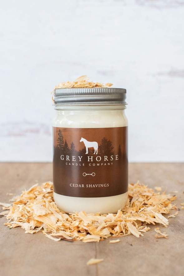 Cedar Shavings Soy Candle