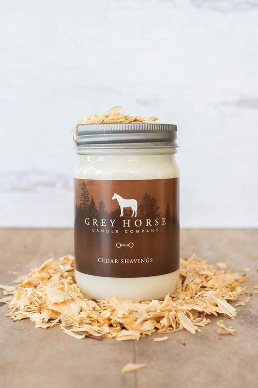 Cedar Shavings Soy Candle