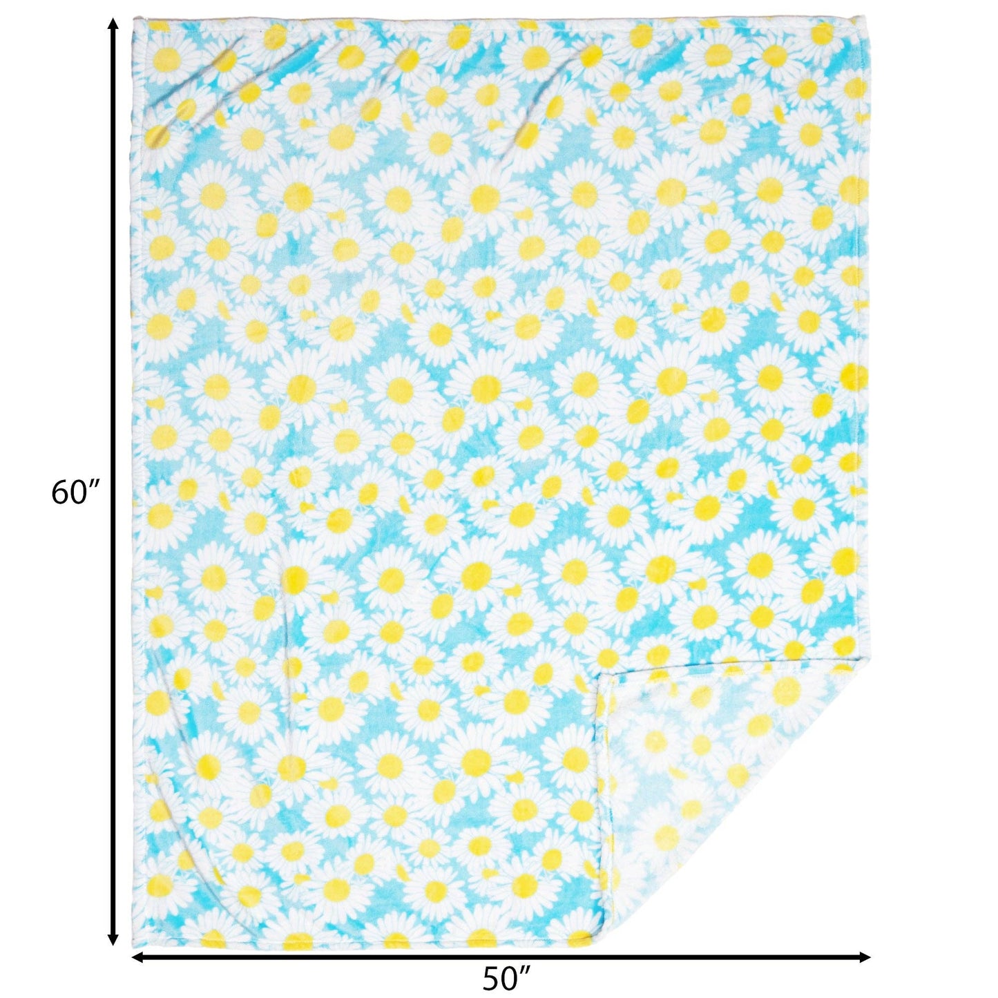 Flower Power Travel Blanket