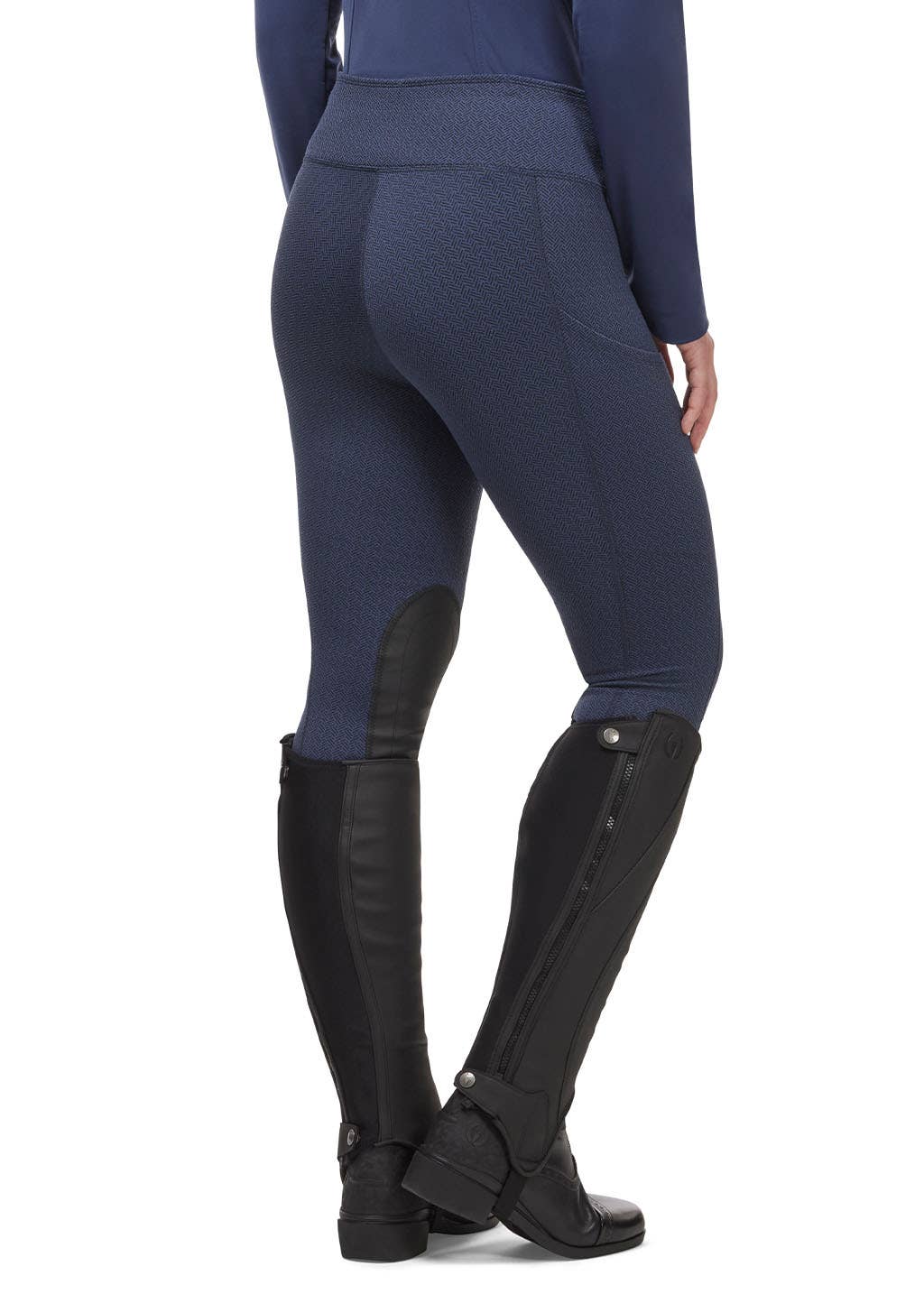 Fleece Lite II Knee Patch Riding Tight - Riders Choice Supply Co