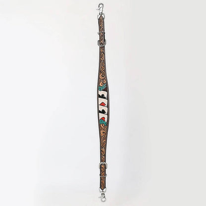 Bar H Equine American Leather Horse Saddle Tack One Ear Headstall Brown