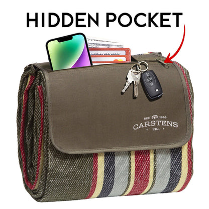 Field Stripe Picnic Blanket