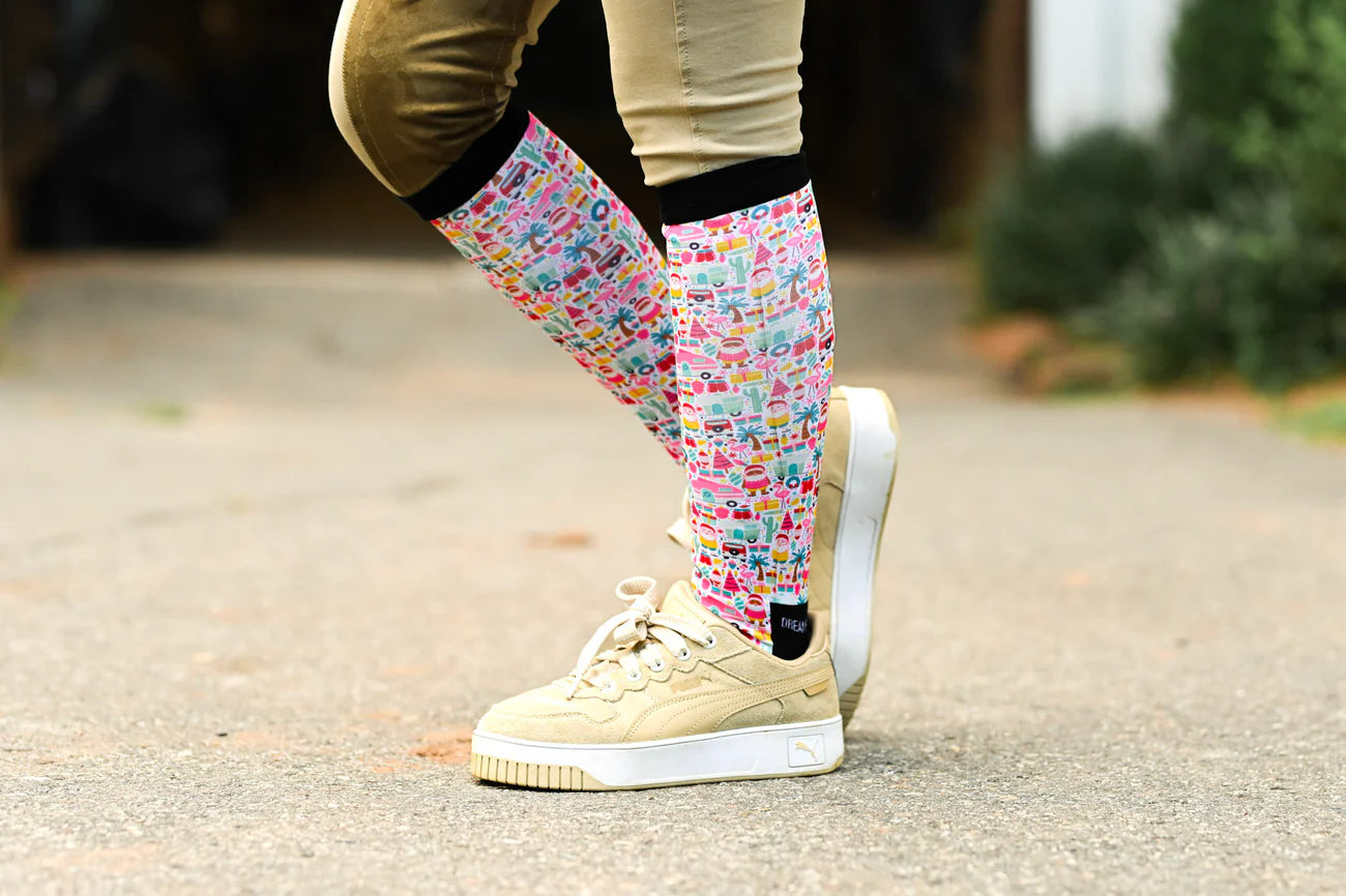 Dreamers & Schemers Pair and a Spare Boot Socks - ADULT One Size - Riders Choice Supply Co