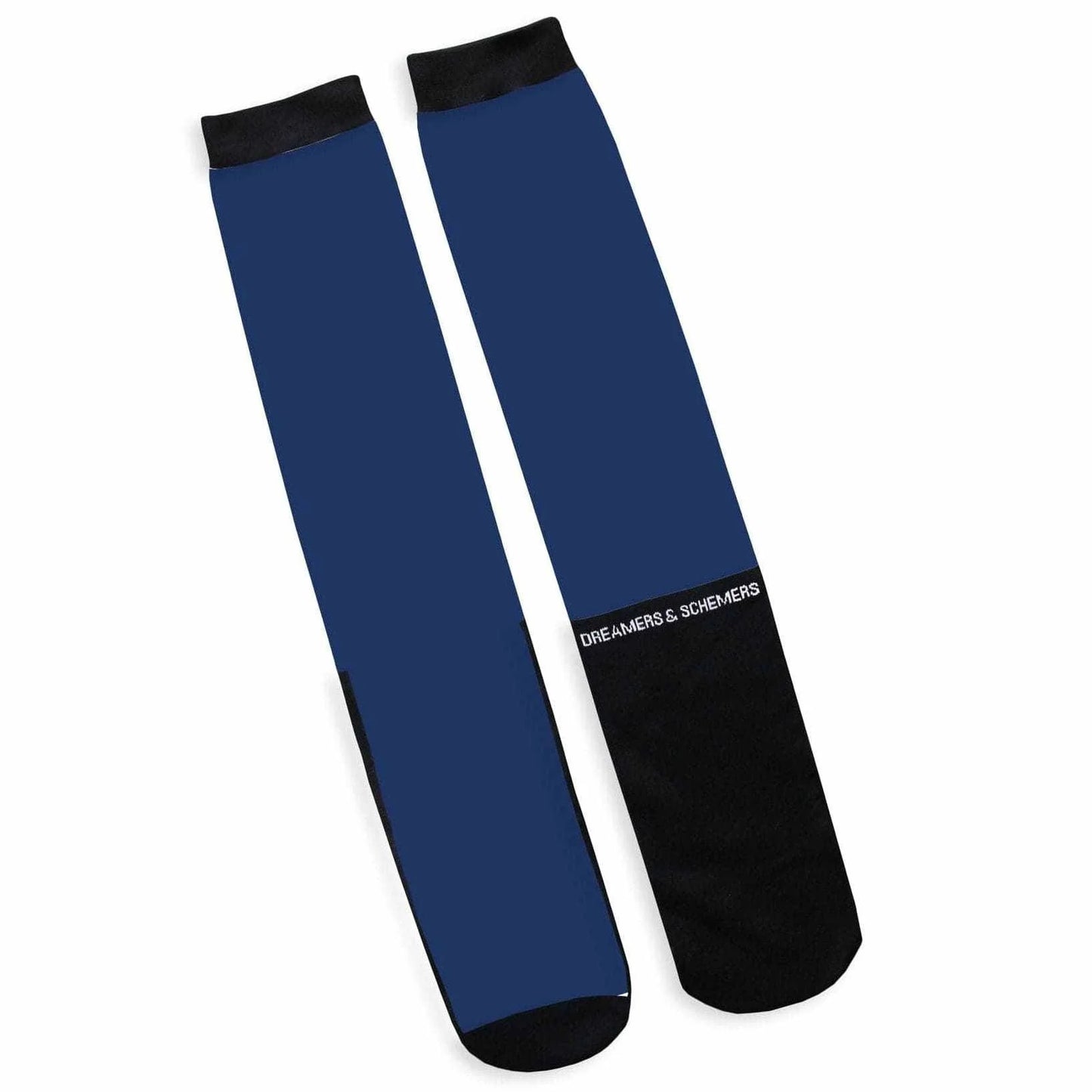 Simple Solid Pair of Socks - Dark Navy - Riders Choice Supply Co