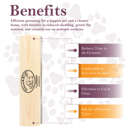 SleekEZ® Horse Brush for Shedding and Grooming (10 inch) - Riders Choice Supply Co