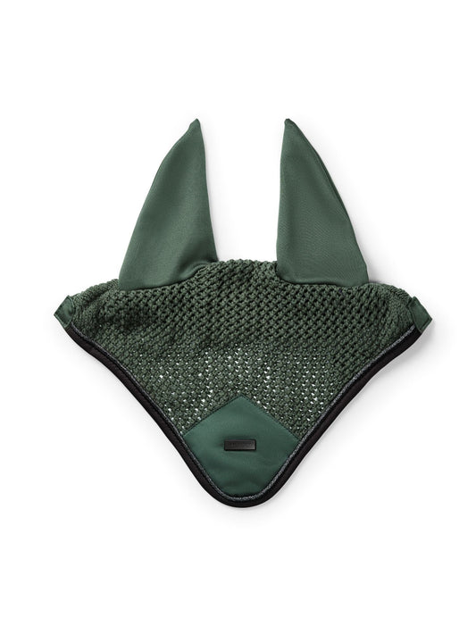 Equestrian Stockholm Ear Bonnet Sycamore Green - Full - Riders Choice Supply Co