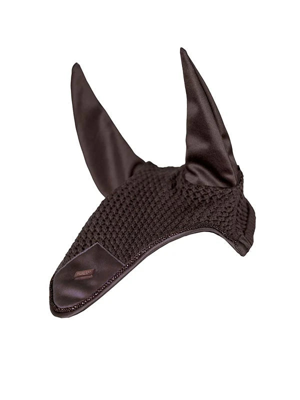 Equestrian Stockholm Ear Bonnet Moonless Night - Full - Riders Choice Supply Co