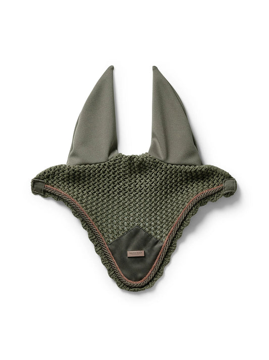 Equestrian Stockholm Ear Bonnet Striking Valley - Full - Riders Choice Supply Co