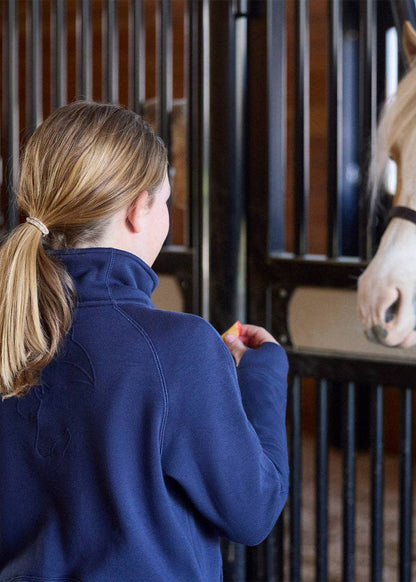 Kids Etched Equine Half Zip Sweatshirt - Riders Choice Supply Co