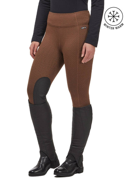Fleece Lite II Knee Patch Riding Tight - Riders Choice Supply Co