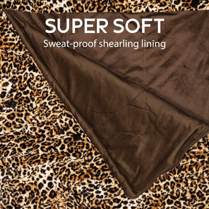 Leopard Slumber Bag