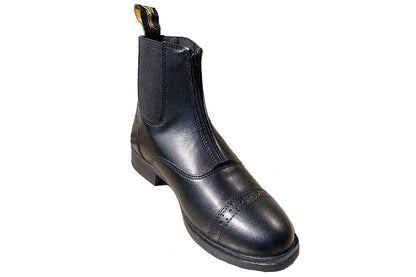 Zip-Up Synthetic Leather Paddock Boots - Riders Choice Supply Co