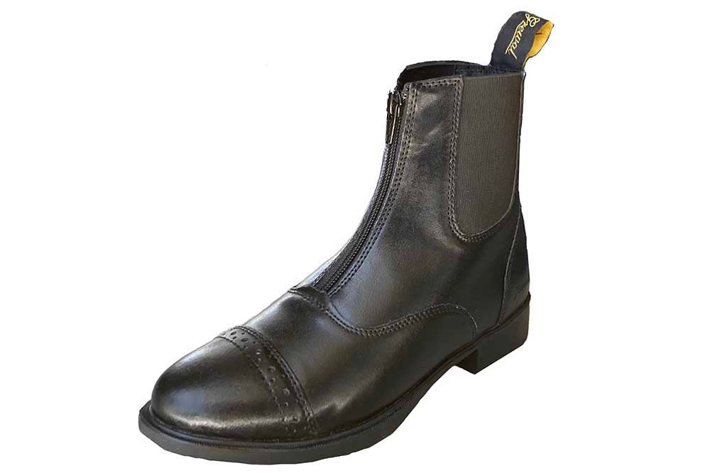 Zip-Up Synthetic Leather Paddock Boots - Riders Choice Supply Co