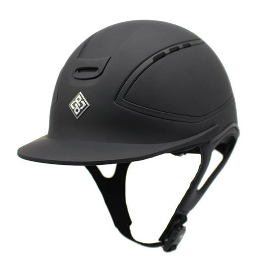 AP Hassinger Presidente Helmet -Black Matte w/ Black Matte Rail - Riders Choice Supply Co
