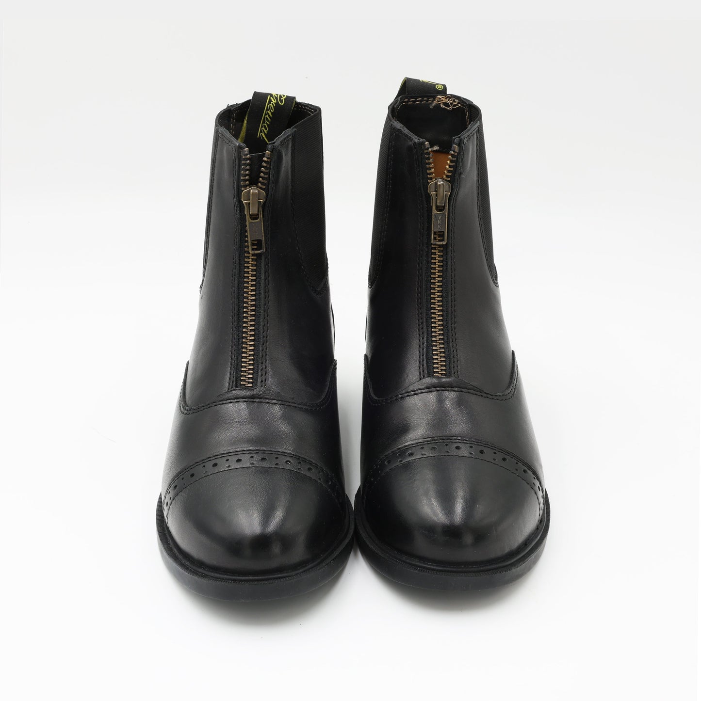 Grewal Equestrian Zip-Up Synthetic Leather Paddock Boots - Riders Choice Supply Co