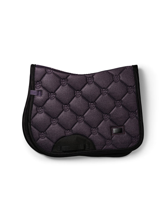 Equestrian Stockholm Jump Saddle Pad Purple Glimmer - Full - Riders Choice Supply Co